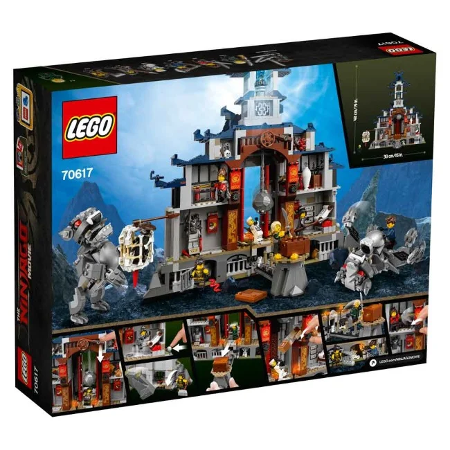 Lego set Ninjago movie temple of the Ultimate ultim LE70617 Lego set Ninjago movie temple of the Ultimate ultim LE70617