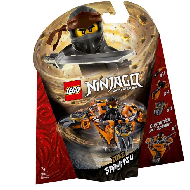 Lego set Ninjago spinjitzu Cole LE70662-7