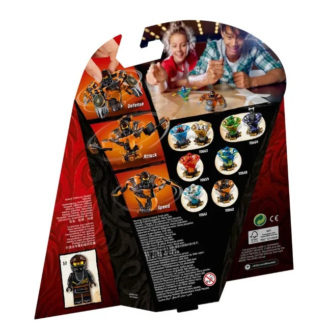 Lego set Ninjago spinjitzu Cole LE70662 Lego set Ninjago spinjitzu Cole LE70662