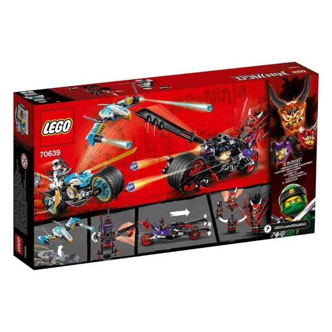 Lego set Ninjago street race of snake jaguar LE70639 Lego set Ninjago street race of snake jaguar LE70639