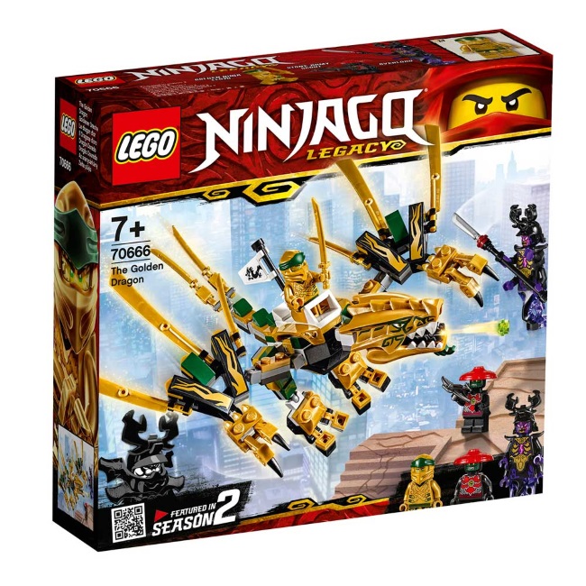 Lego set Ninjago the golden dragon LE70666-7