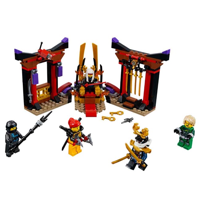 Lego set Ninjago throne room showdown LE70651-1
