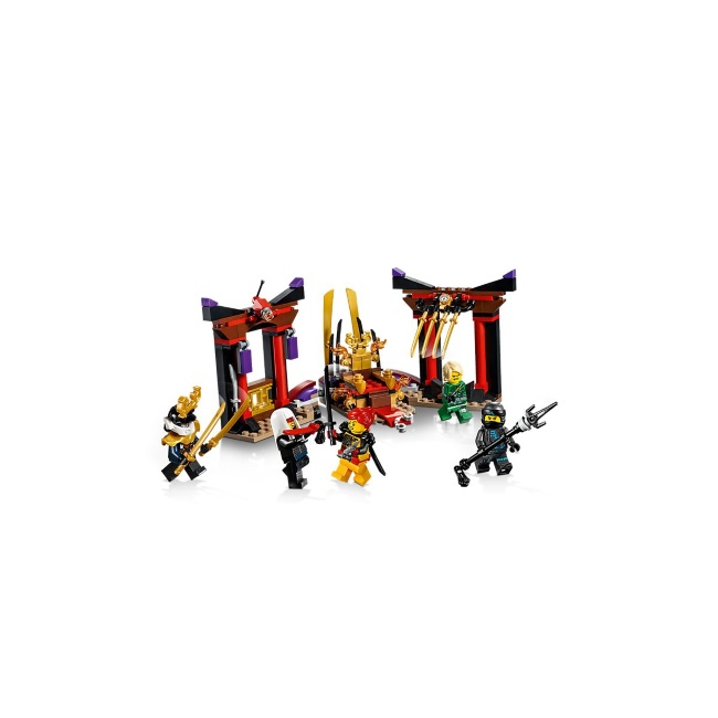 Lego set Ninjago throne room showdown LE70651-3