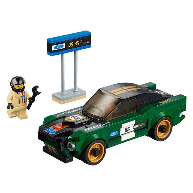 Lego set Speed Champions 1968 Ford Mustang Fastback LE75884-1