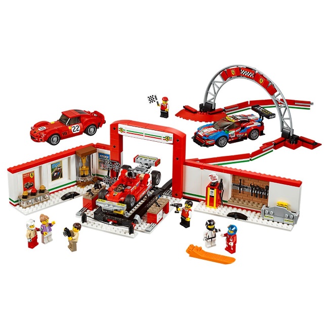 Lego set Speed Champions Ferrari ultimate garage LE75889-1