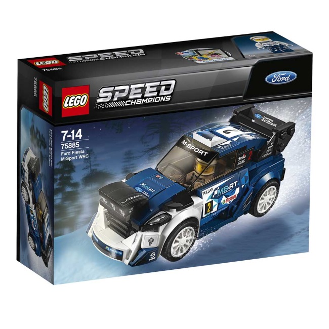 Lego set Speed Champions Ford Fiesta M sport LE75885-5