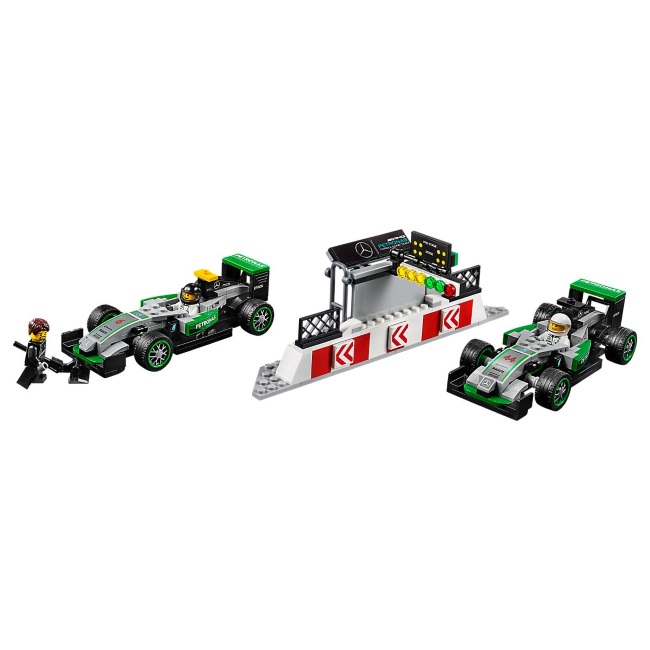 Lego set Speed Champions Mercedes AMG petronas formula one team LE75883-3