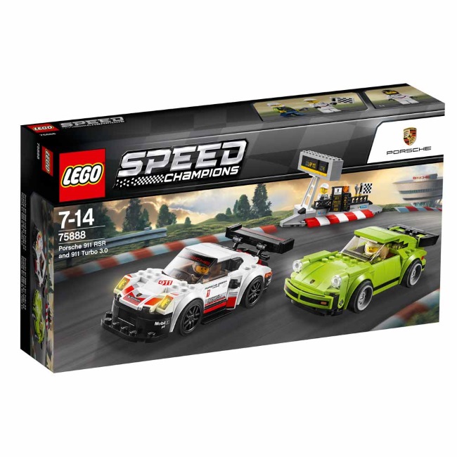 Lego set Speed Champions Porsche 911 Turbo 3.0 LE75888-5