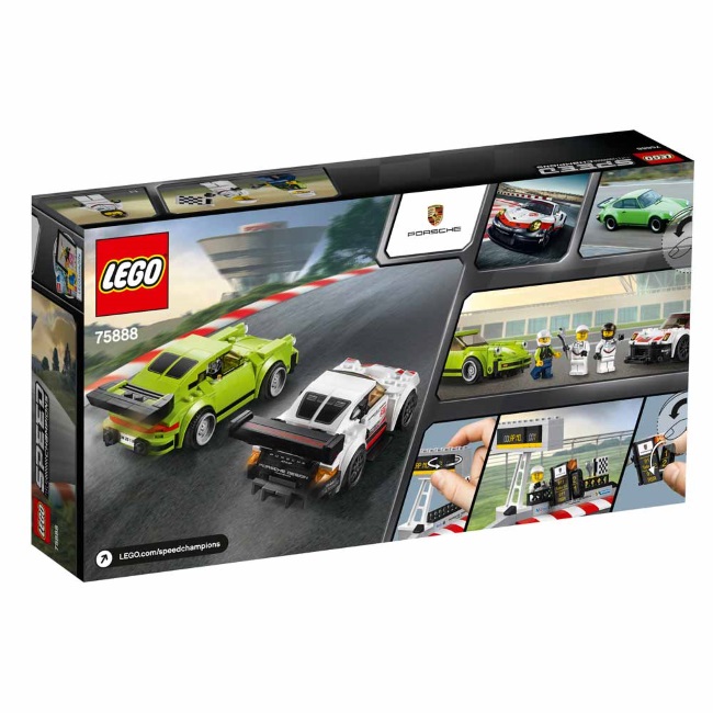 Lego set Speed Champions Porsche 911 Turbo 3.0 LE75888-7