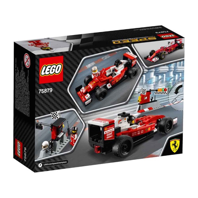 Lego set Speed Champions Scuderia Ferrari SF16-H LE75879