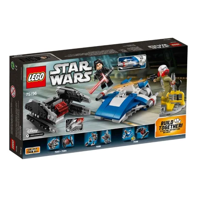Lego set Star Wars A-Wing vs Tie Silencer microfighters LE75196 Lego set Star Wars A-Wing vs Tie Silencer microfighters LE75196