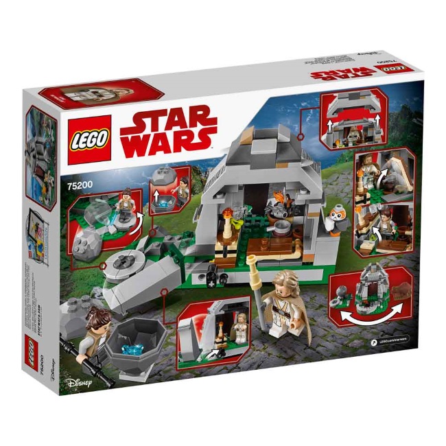 Lego set Star Wars Acht-To island training LE75200