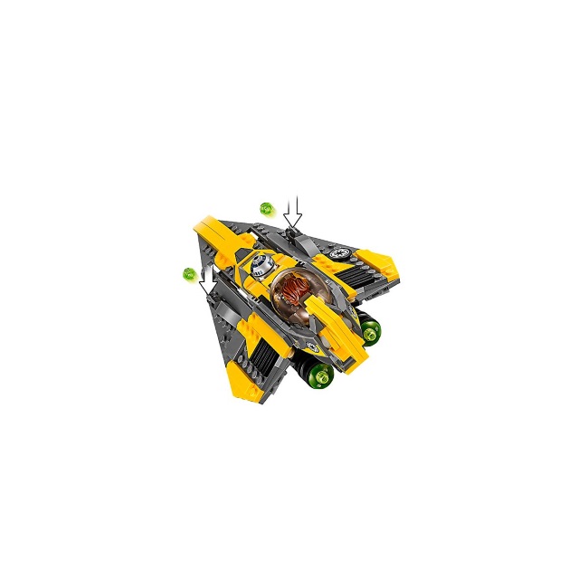Lego set Star Wars Anakins jedi starfighter LE75214-5