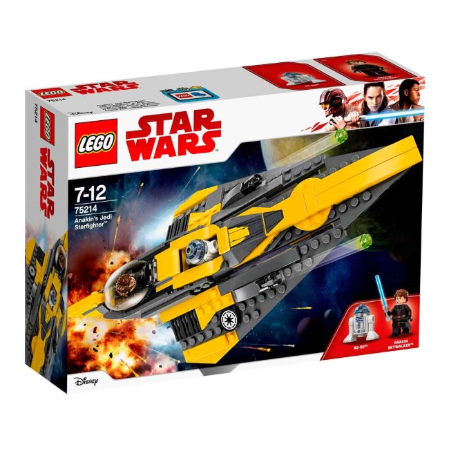 Lego set Star Wars Anakins jedi starfighter LE75214-7