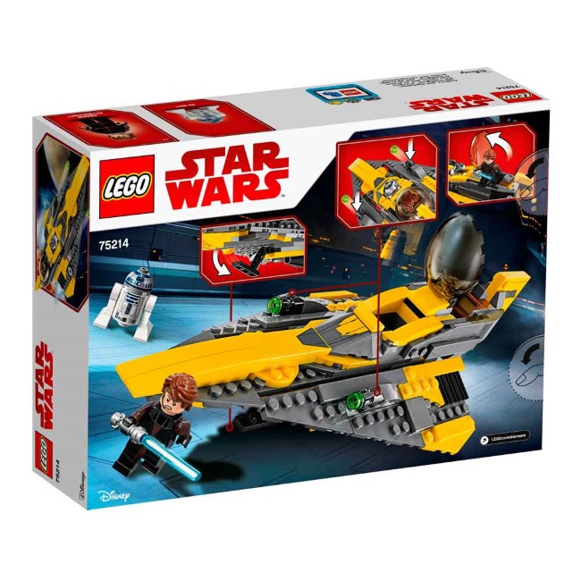 Lego set Star Wars Anakins jedi starfighter LE75214-9