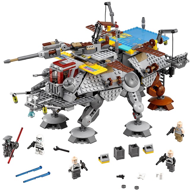 Lego set Star Wars captain Rexs AT-TE LE75157-1