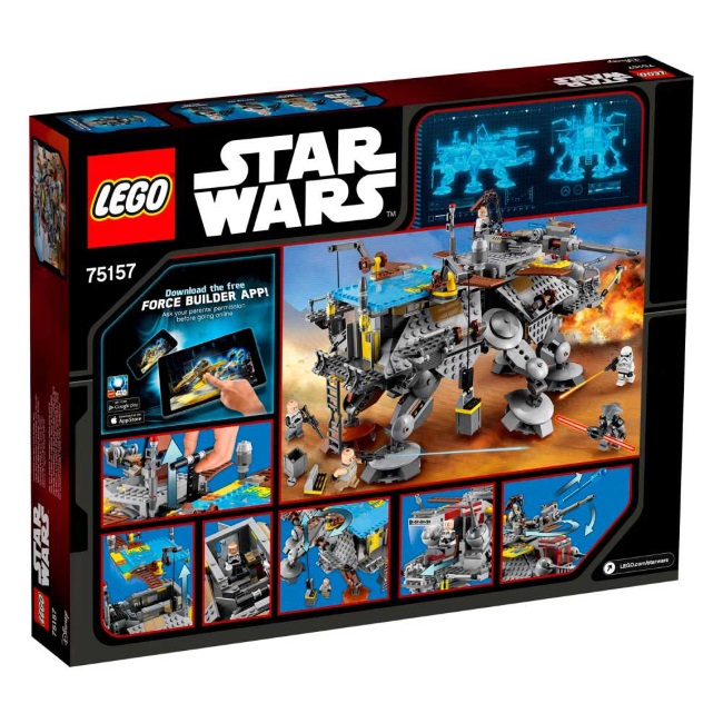 Lego set Star Wars captain Rexs AT-TE LE75157-9