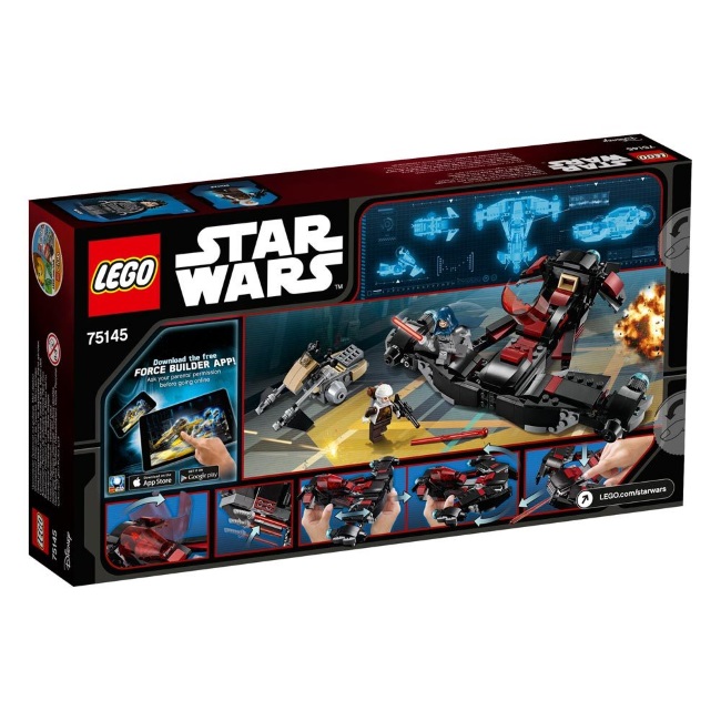 Lego set Star Wars eclipse fighter LE75145-9