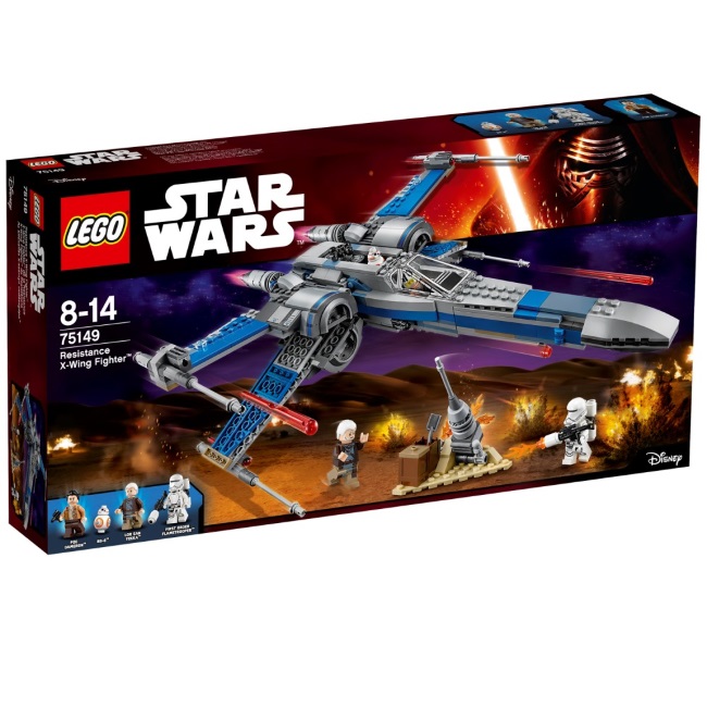 Lego set Star Wars resistance x-wing fighter LE75149-7