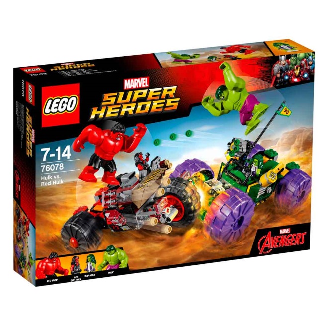 Lego set Super heroes Hulk vs. Red Hulk LE76078-7