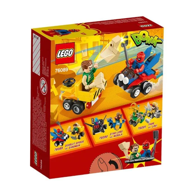 Lego set Super heroes mighty micros_scarlet Spiderman vs Sandman LE76089 Lego set Super heroes mighty micros_scarlet Spiderman vs Sandman LE76089