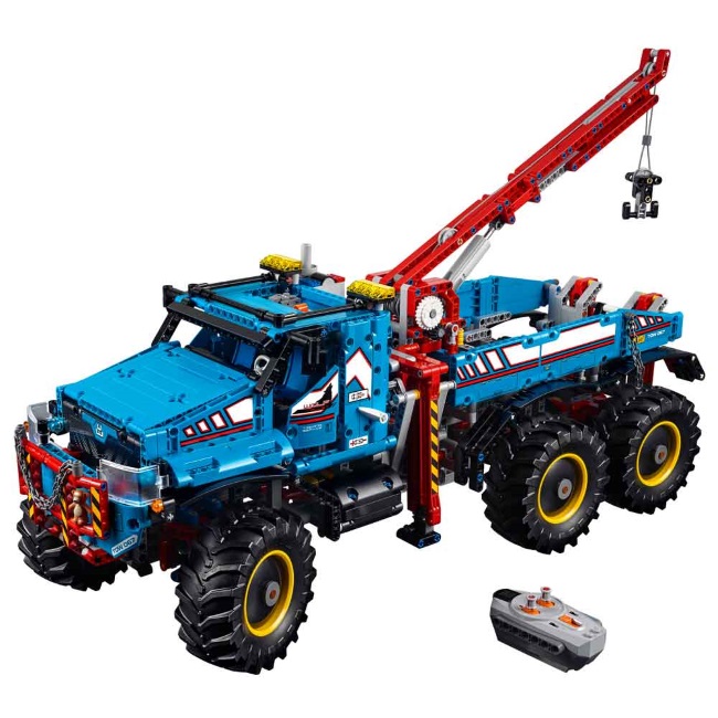 Lego set Technic 6x6 all terrain tow truck LE42070-1