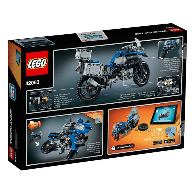 Lego set Technic BMW R 1200 GS adventure LE42063-9