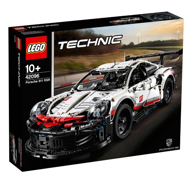 Lego set Technic Porsche 911 RSR LE42096-7