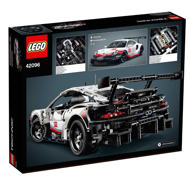 Lego set Technic Porsche 911 RSR LE42096-9