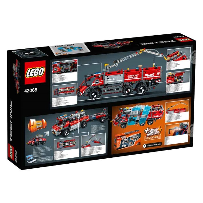 Lego set Technic airport rescue vehicle LE42068-9