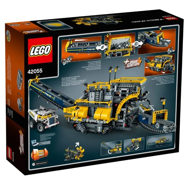 Lego set Technic bucket wheel excavator LE42055