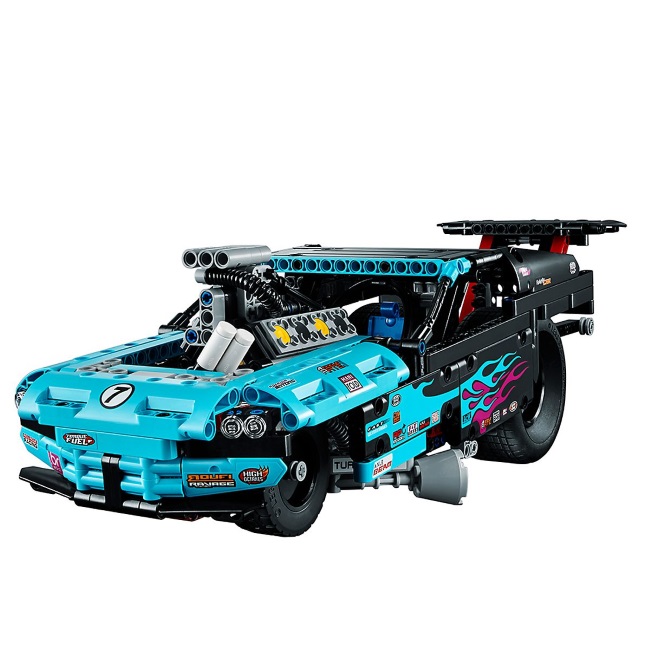 Lego set Technic drag racer LE42050-5