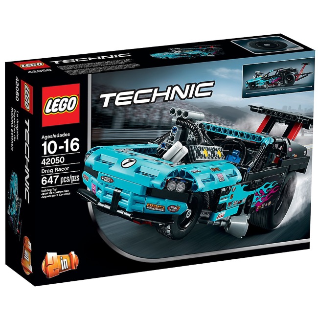 Lego set Technic drag racer LE42050-7