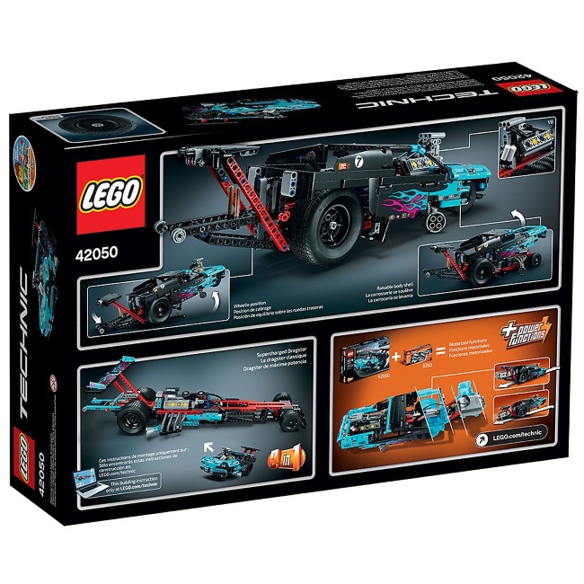 Lego set Technic drag racer LE42050-9