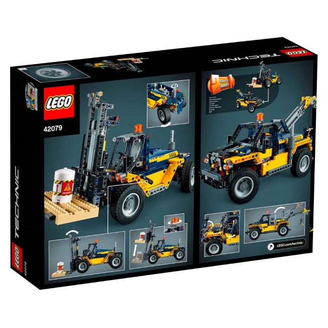 Lego set Technic heavy duty forklift LE42079-9