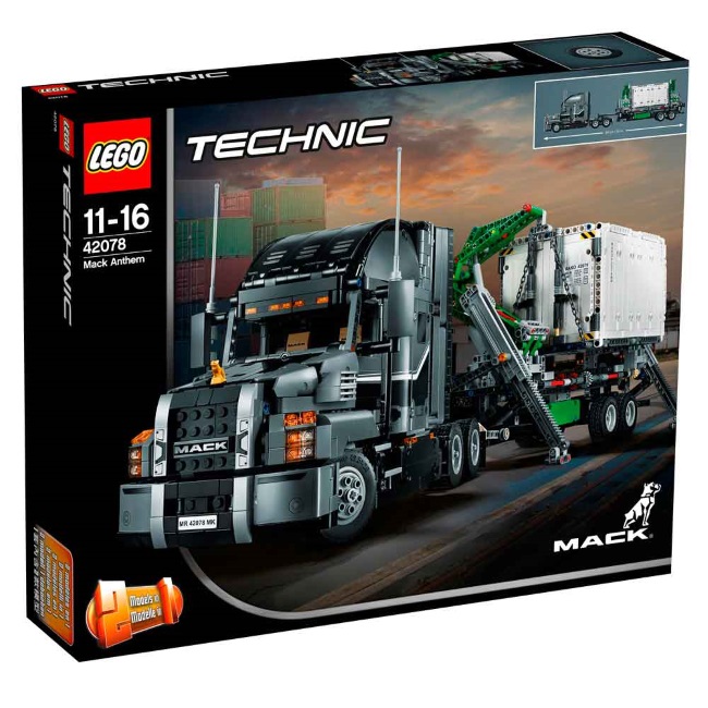 Lego set Technic Mack Anthem LE42078-7