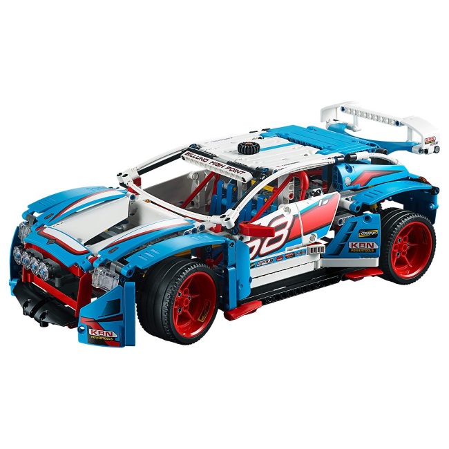 Lego set Technic rally car LE42077-1