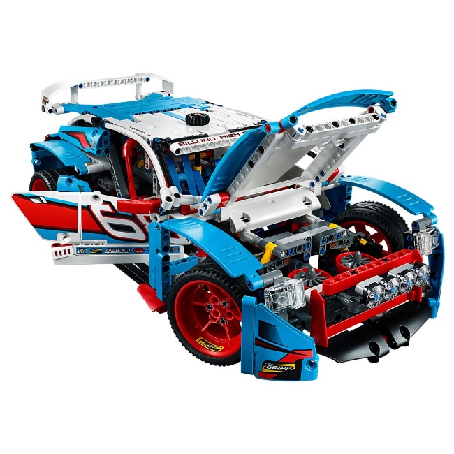 Lego set Technic rally car LE42077-5