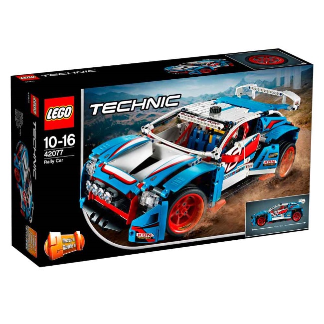 Lego set Technic rally car LE42077-7