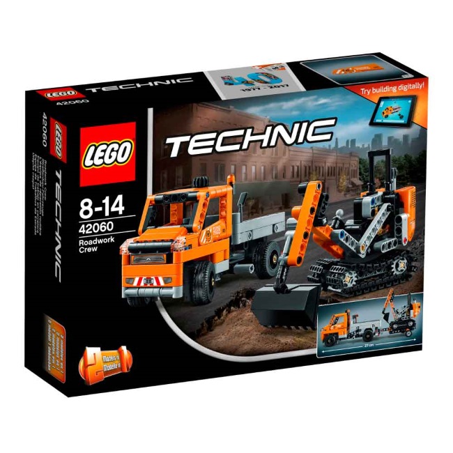 Lego set Technic roadwork crew LE42060-7