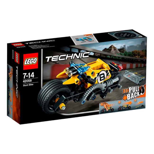 Lego set Technic stunt bike LE42058-7