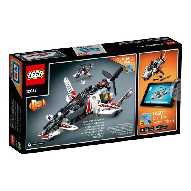 Lego set Technic ultralight helicopter LE42057-9
