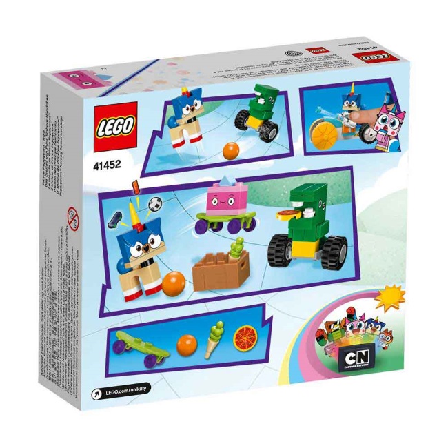 Lego set Unikitty prince puppycorn trike LE41452