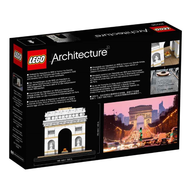 Lego Arhitecture set de Triomphe LE21036-5