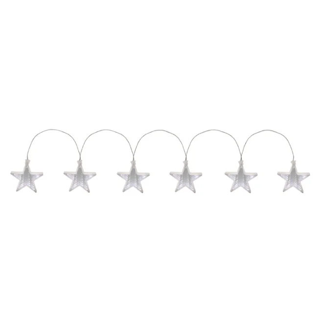 Novogodišnja dekoracija za jelku zvezdice MRLC6/S