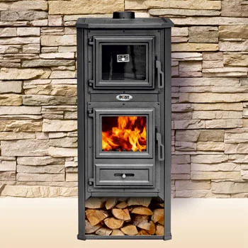 Peć na čvrsto gorivo sa rernom 10-12 KW AMBASADOR R-1 Peć na čvrsto gorivo sa rernom 10-12 KW AMBASADOR R-1