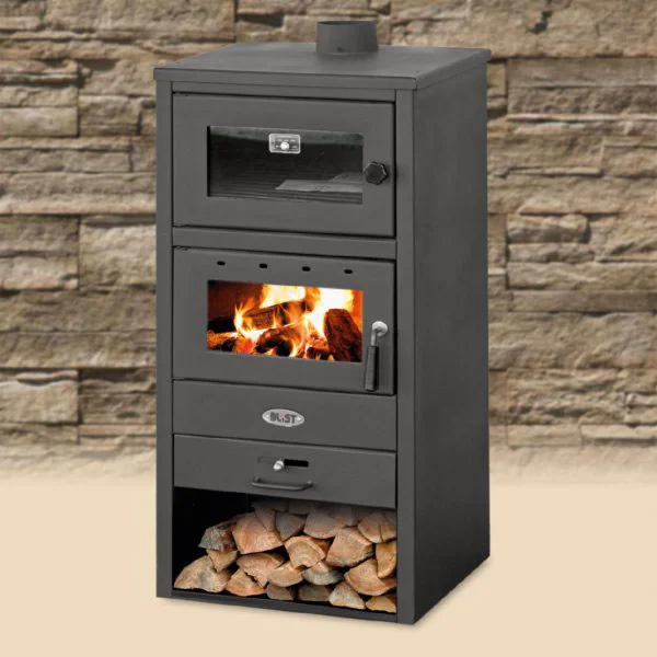 Peć na čvrsto gorivo sa rernom 10-12 KW BR