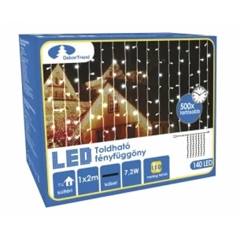 LED zavesa od 140 komada sijalica KDK 009 (toplo bela boja) LED zavesa od 140 komada sijalica KDK 009 (toplo bela boja)