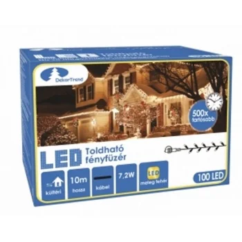 LED svetleći niz 50 komada sijalica KDK 001 (toplo bela boja)