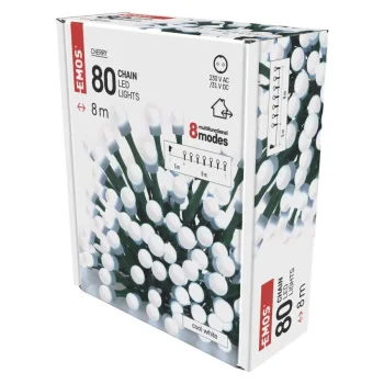 Emos novogodišnje LED lampice trešnja kuglice 8m hladno bele MTG-D5AC06-1 Emos novogodišnje LED lampice trešnja kuglice 8m hladno bele MTG-D5AC06-1